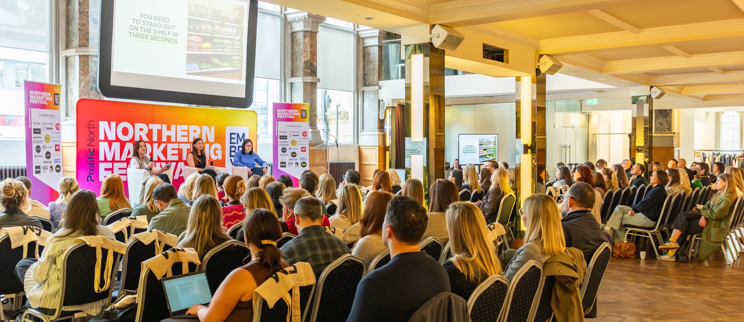 northern marketing festival banner